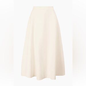 NWT Staud Lighthouse Ponte Skirt in Ivory
